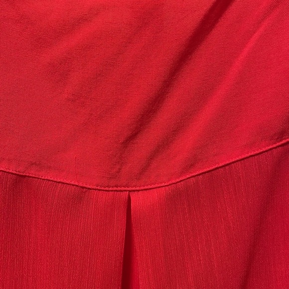 Xhilaration hi low pink flowy tank top Size medium - Picture 9 of 11